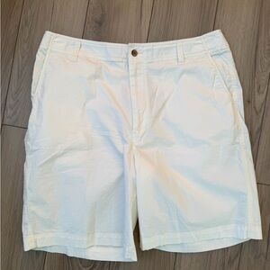 Paradise collection Chino flat front Classic White Men's Shorts